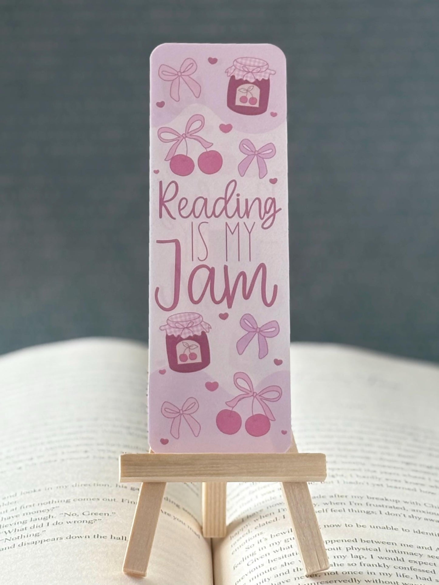 Coquette Bookmark Bundle - Sweet Reads, Soft Bows, & Strawberry Vibes