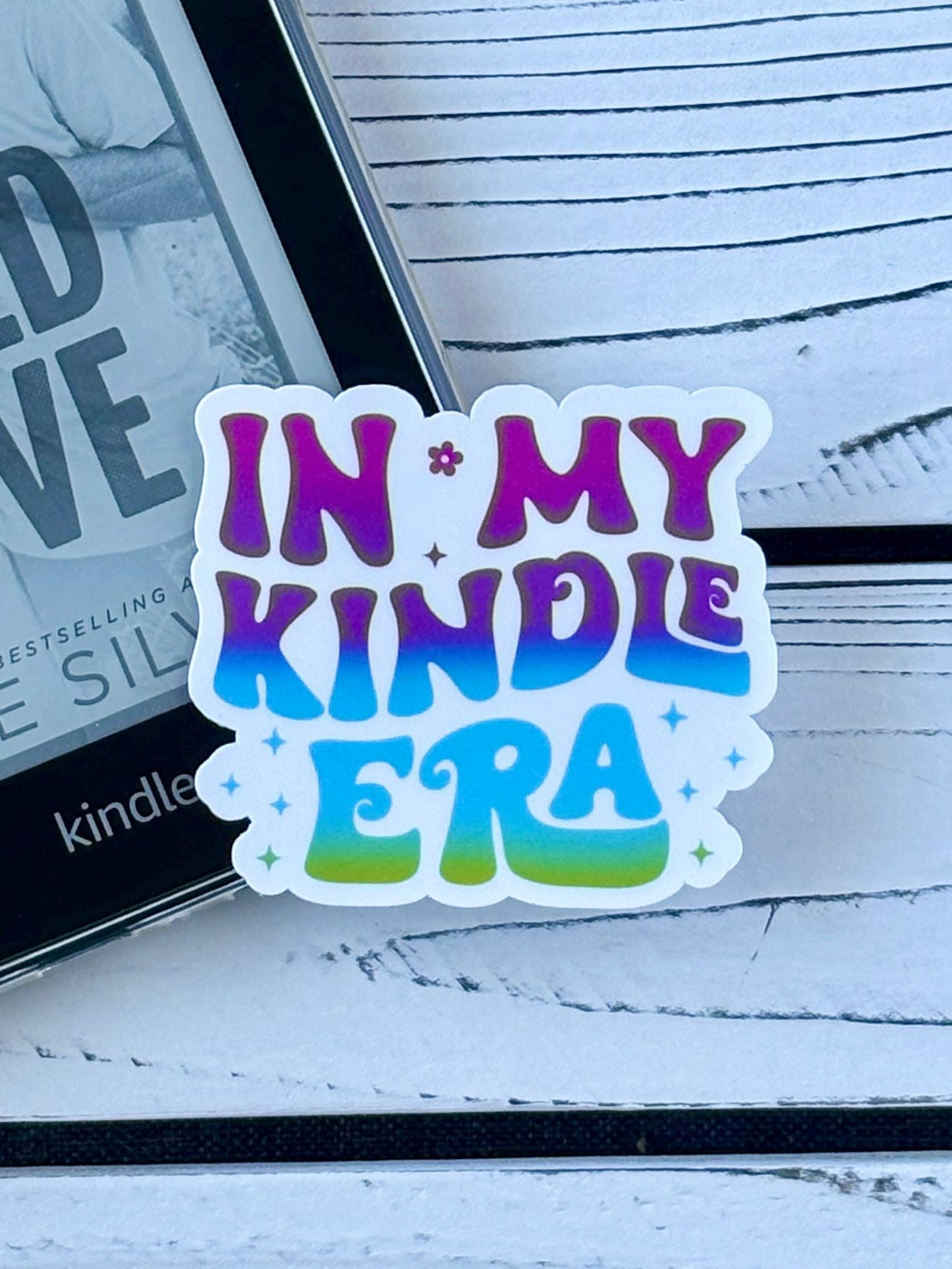 In My Kindle Era - Bookish Pop Culture Sticker
