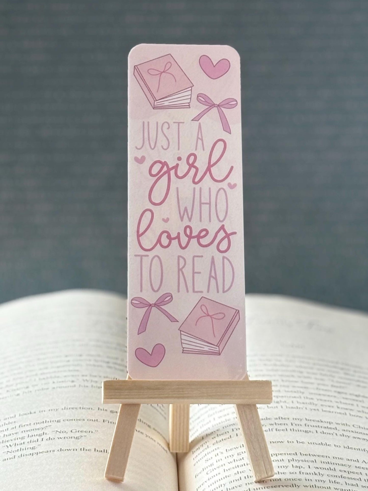 Coquette Bookmark Bundle - Sweet Reads, Soft Bows, & Strawberry Vibes