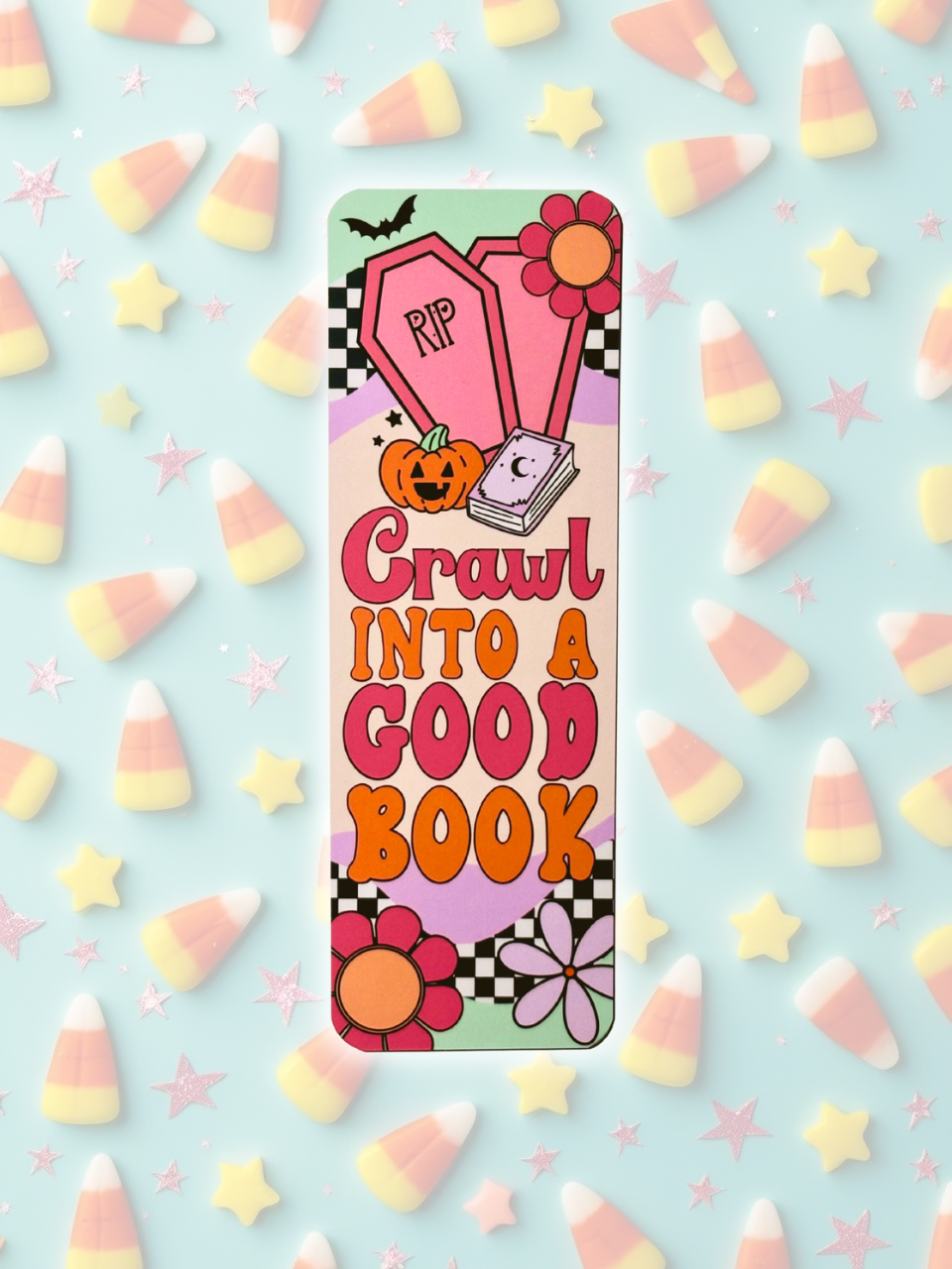 Retro Spooky Bookmark Bundle (Set of 4)