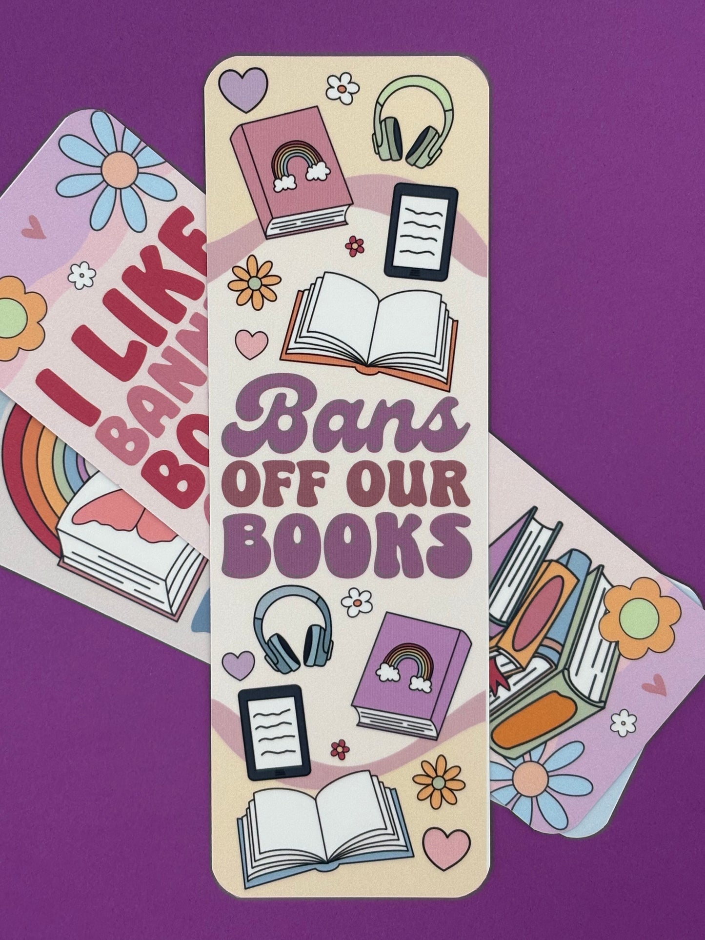 Book Ban - Ban Bigots Not Books Bookmark Bundle