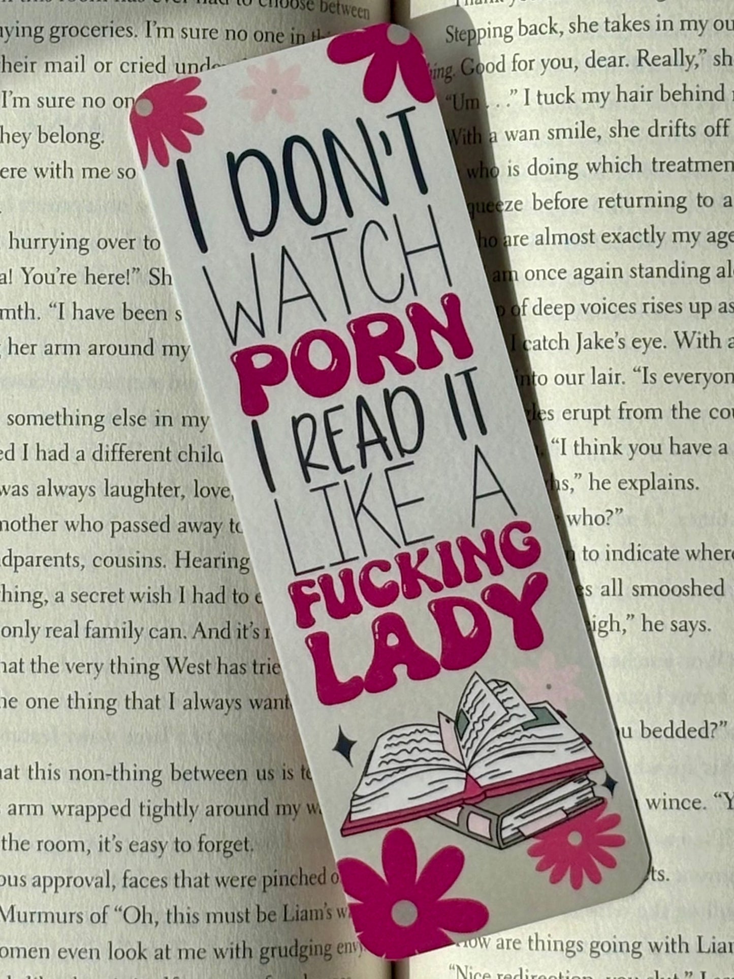 Spicy Romance Bookmark Bundle – 4 Retro Book Lover Designs