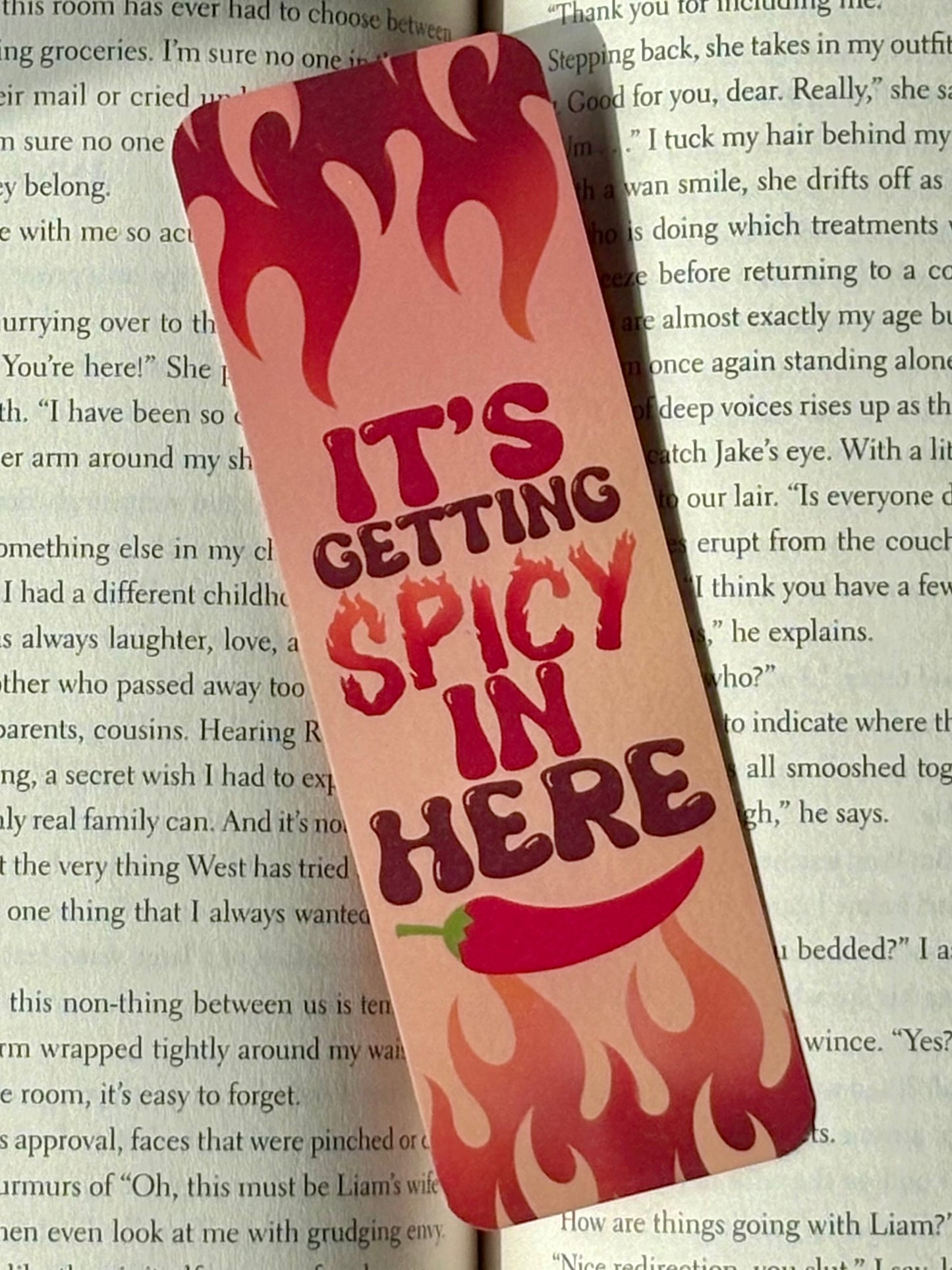 Spicy Romance Bookmark Bundle – 4 Retro Book Lover Designs