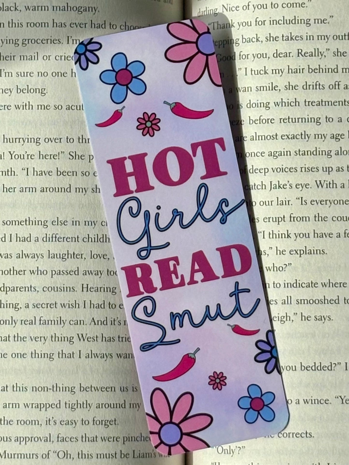 Spicy Romance Bookmark Bundle – 4 Retro Book Lover Designs