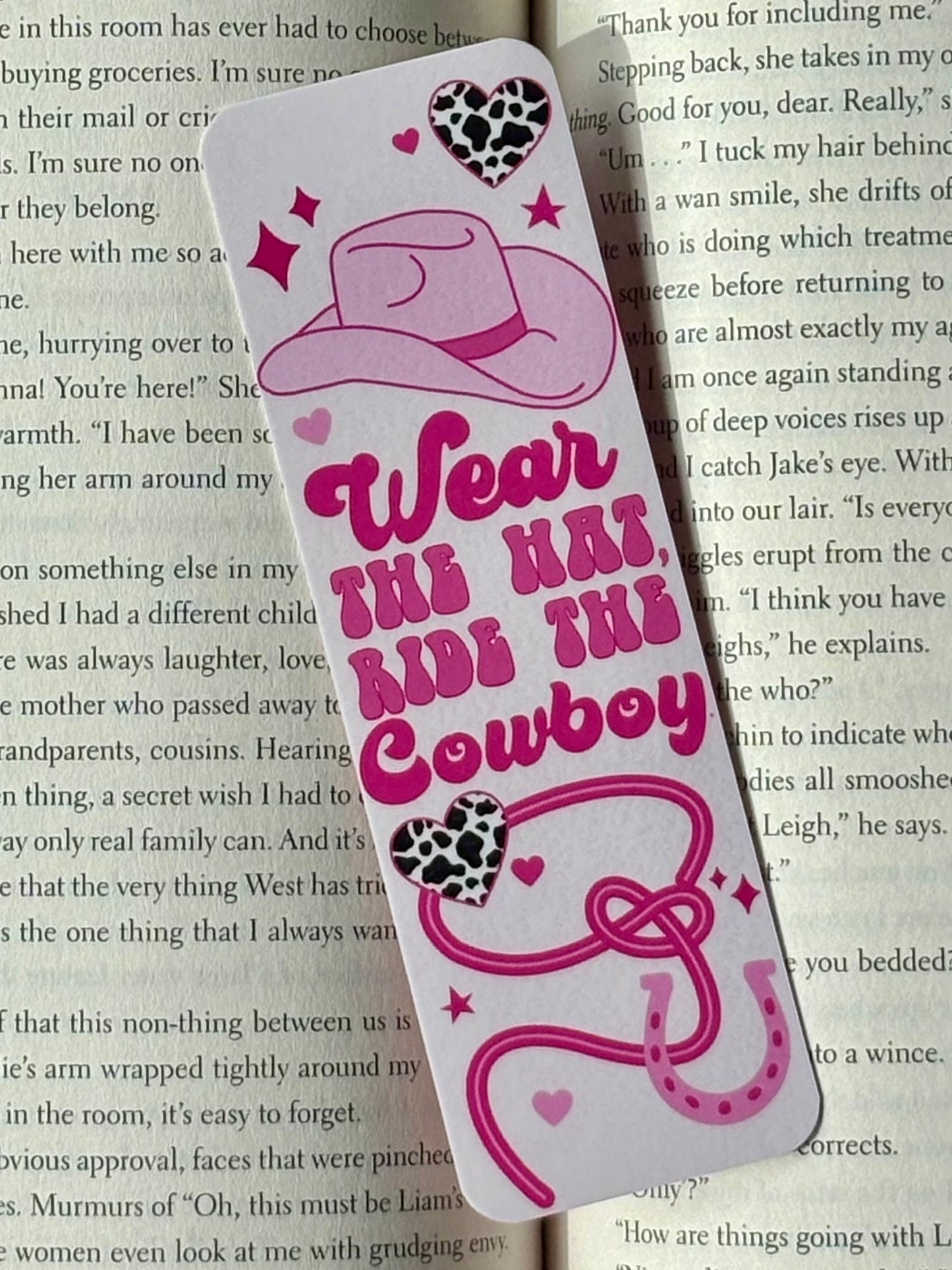 Cowboy Romance Bookmark Bundle - Set of 4