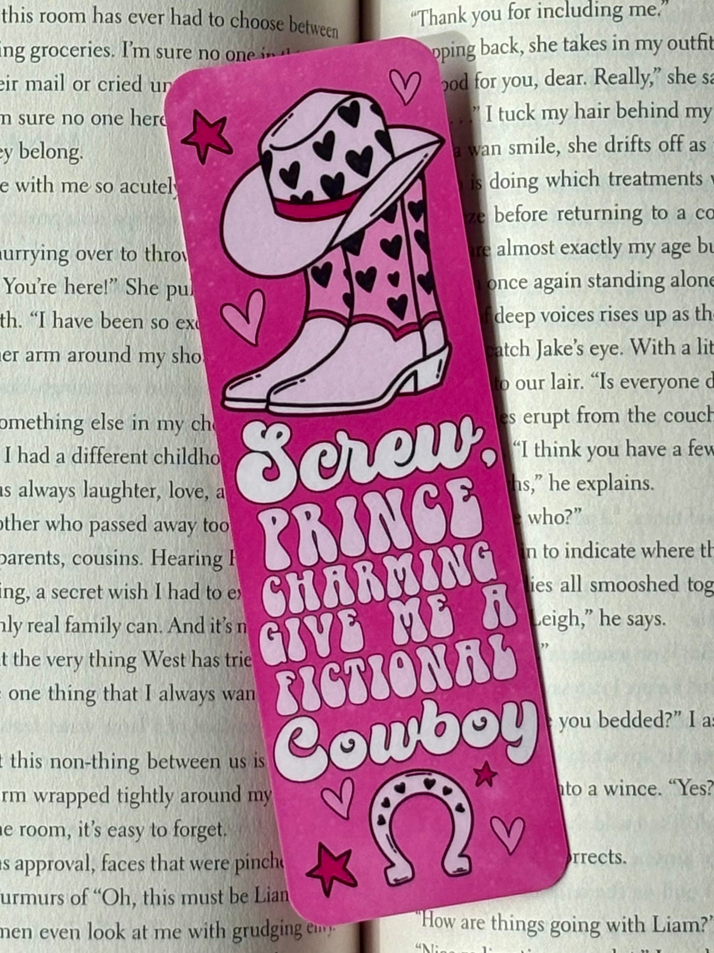 Cowboy Romance Bookmark Bundle - Set of 4