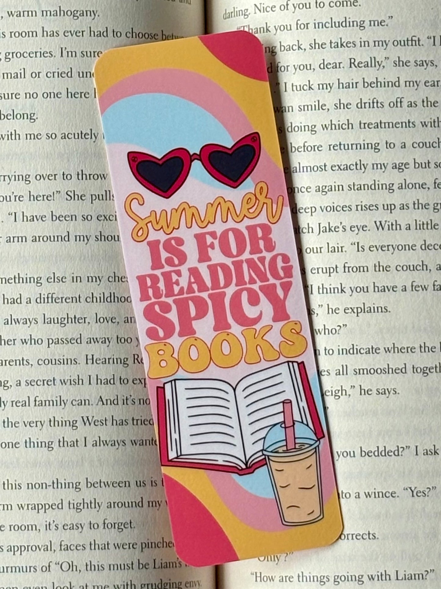 Summer Spicy Reads Bookmark Bundle - Beachy Retro Romance Vibes