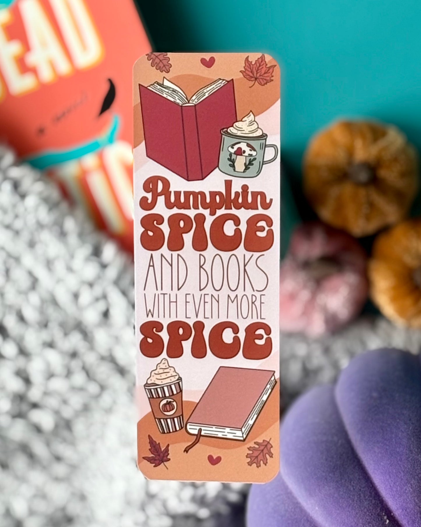 Spicy Fall Bookmark Set - Sweater Weather & Smutty Novels Vibes