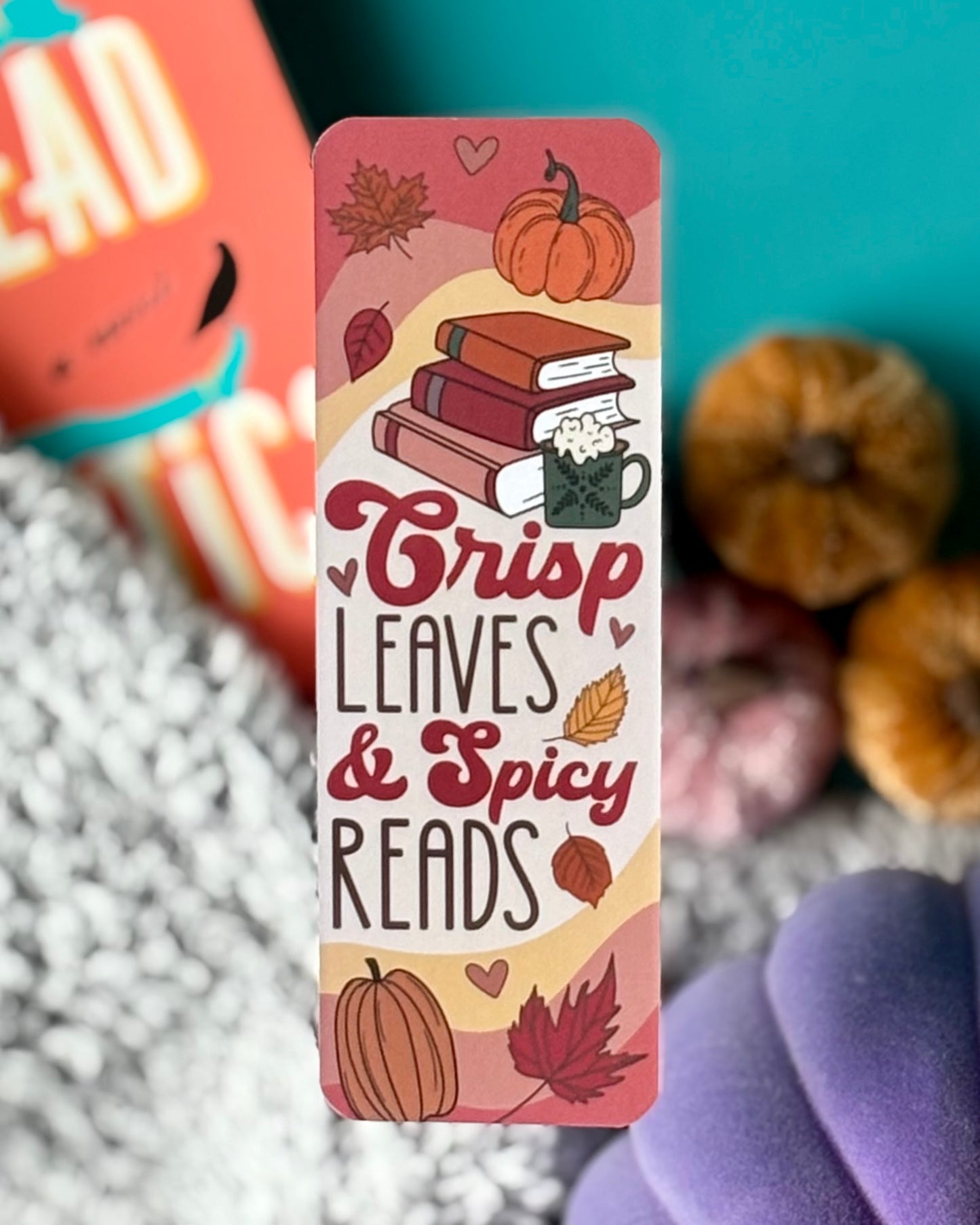 Spicy Fall Bookmark Set - Sweater Weather & Smutty Novels Vibes
