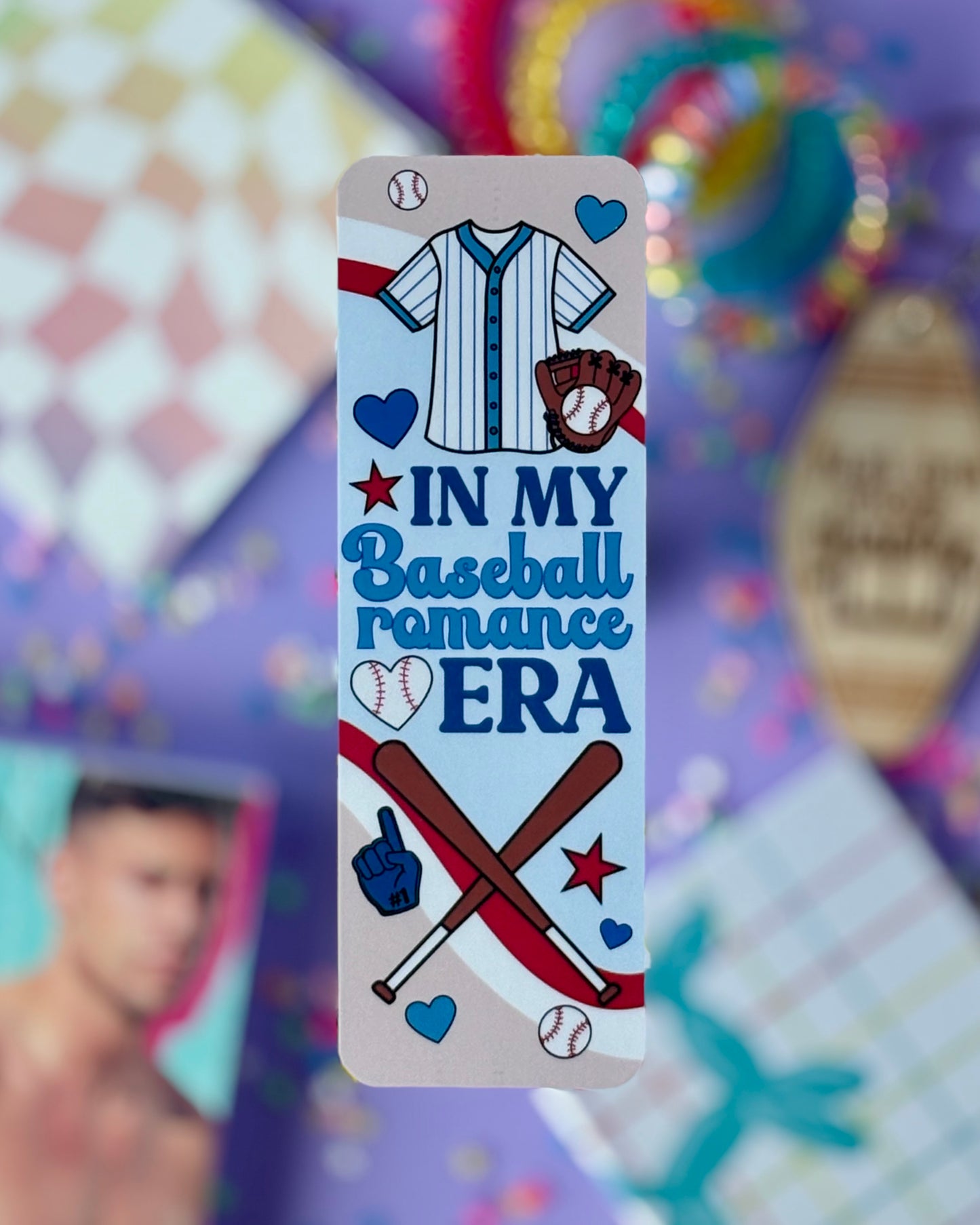 Baseball Romance Bookmark Bundle - Love at First Pitch, Literally