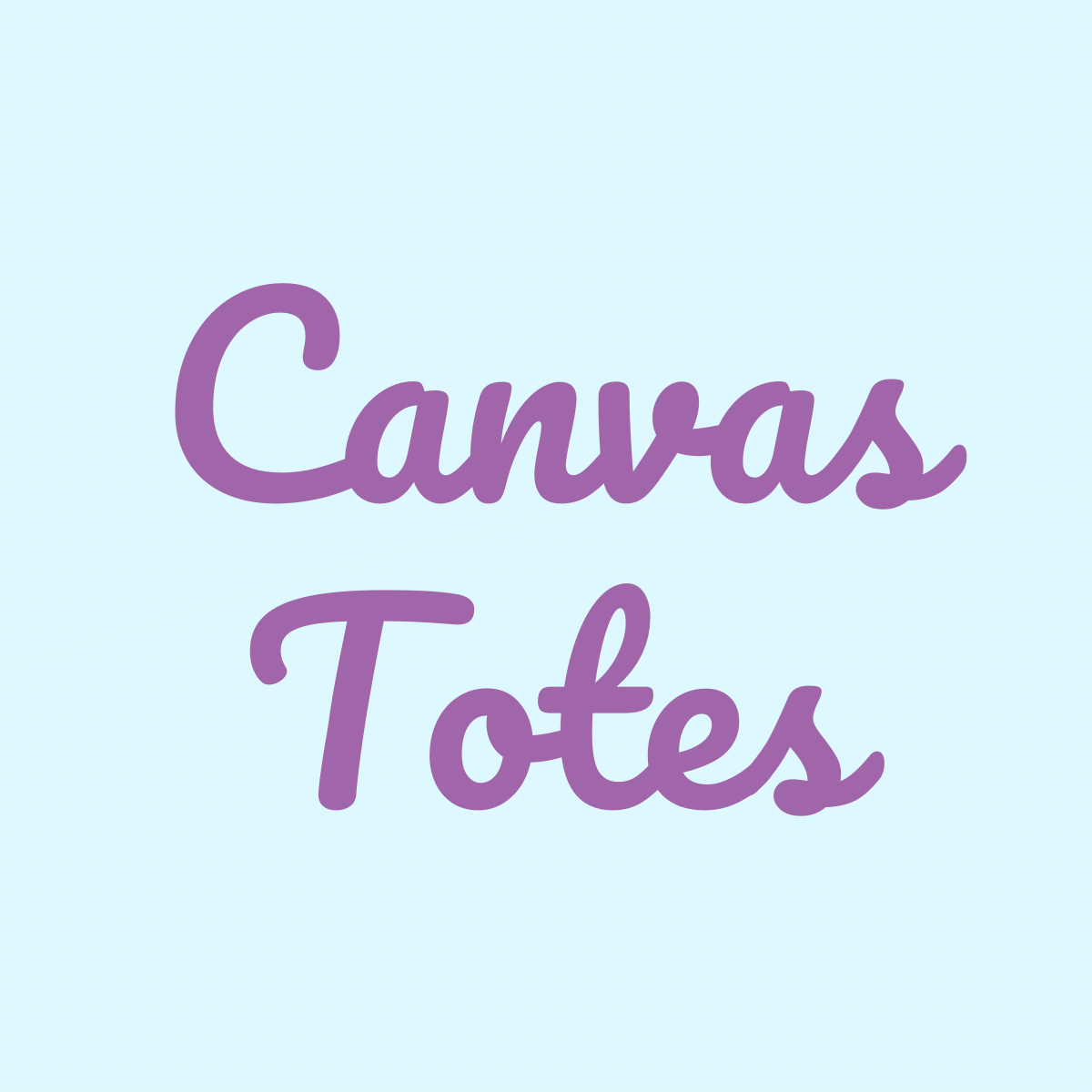 Canvas Totes