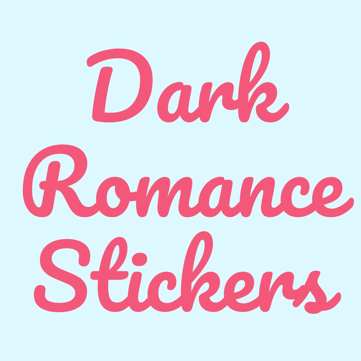 Dark Romance Stickers