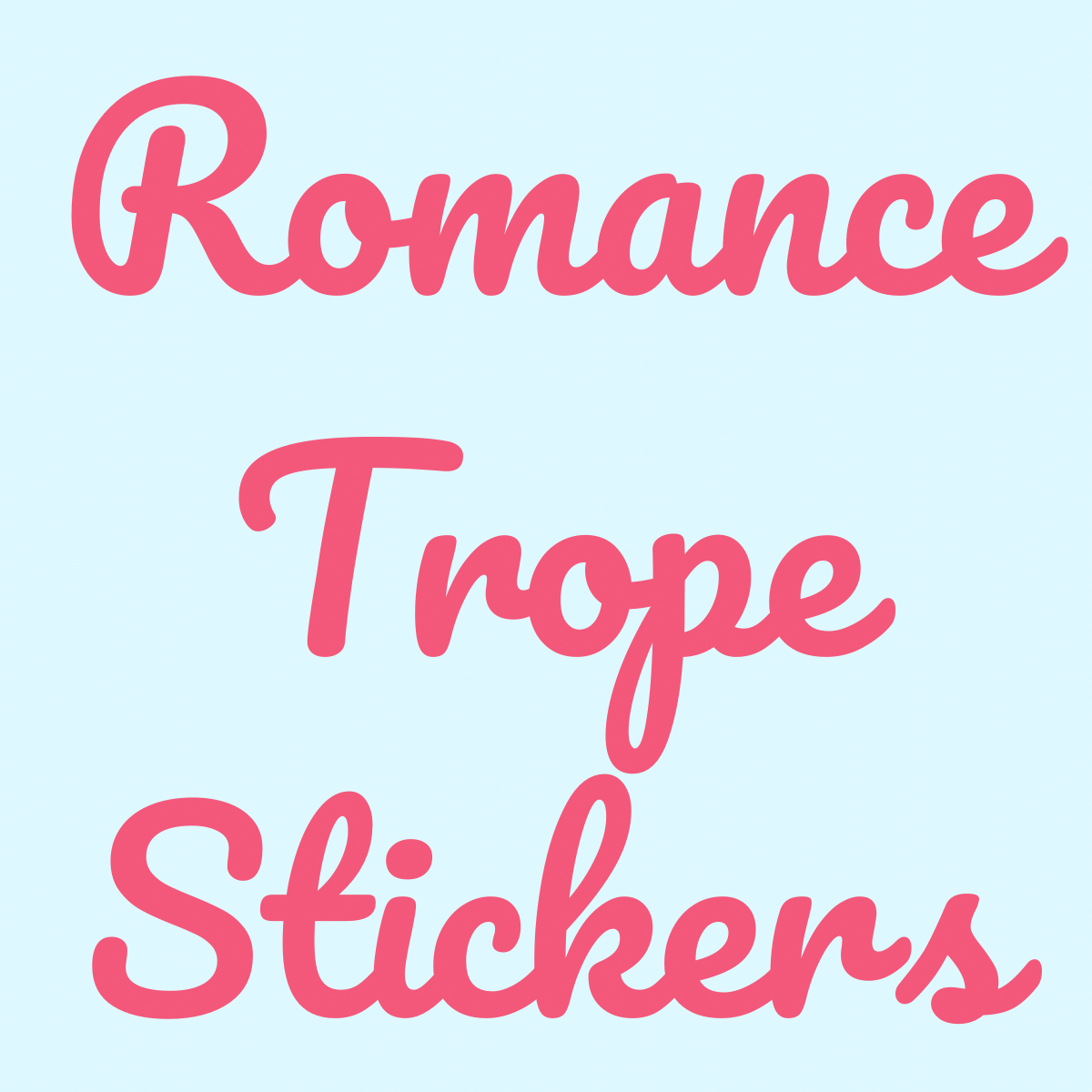 Romance Trope Stickers