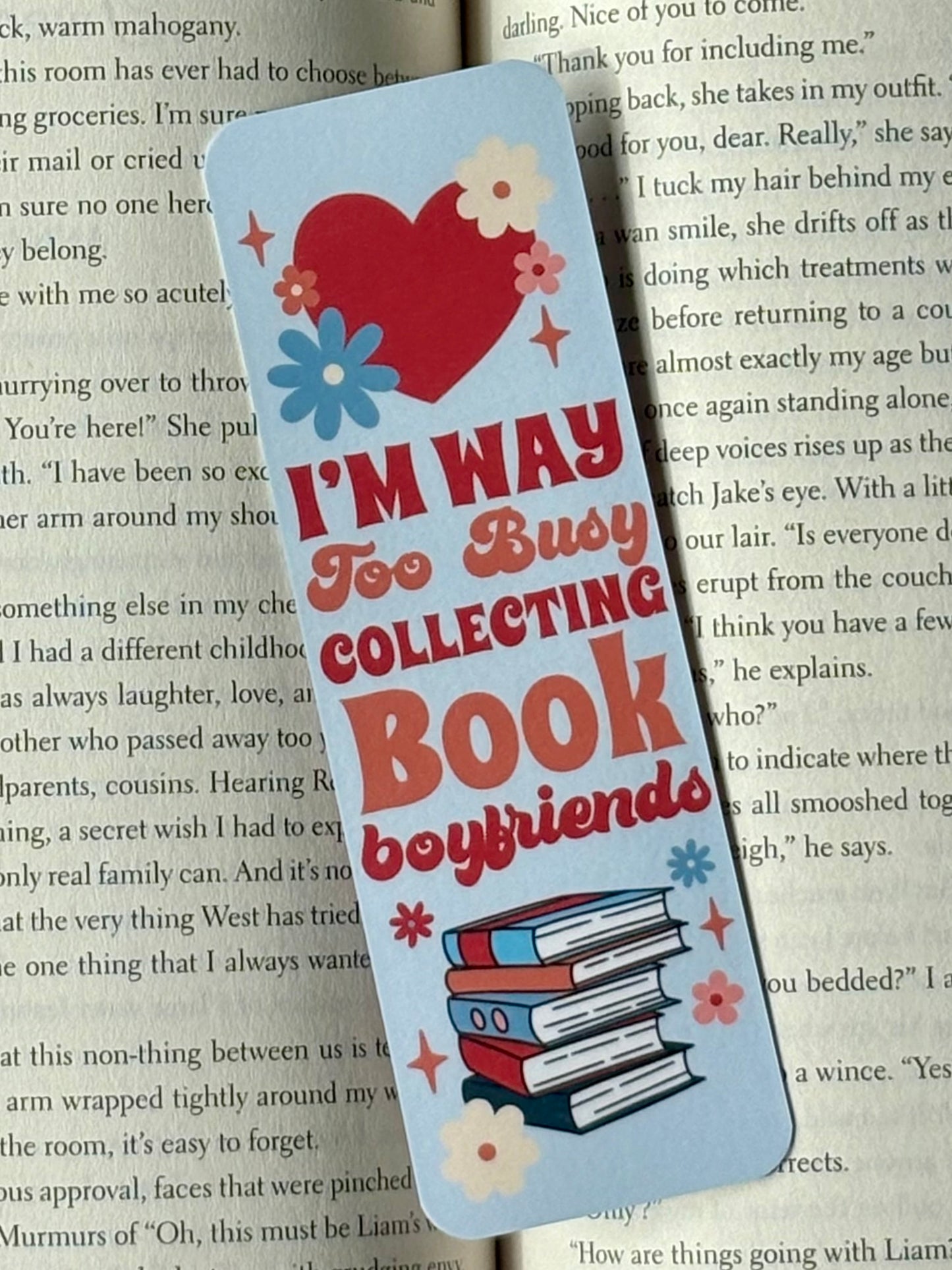 Book Boyfriend Starter Pack Bookmark Bundle - Retro Romance Collection