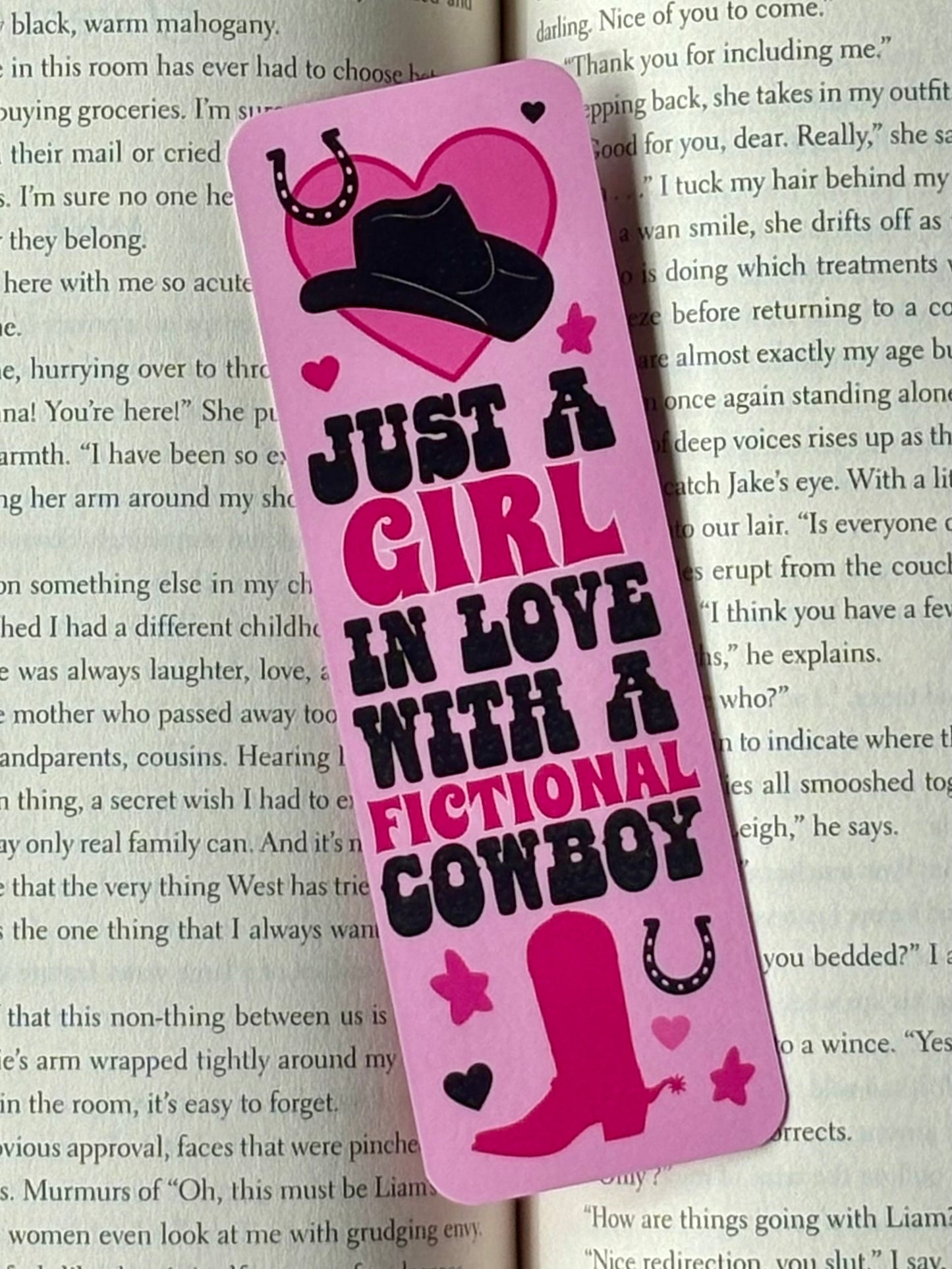 Cowboy Romance Bookmark Bundle - Set of 4
