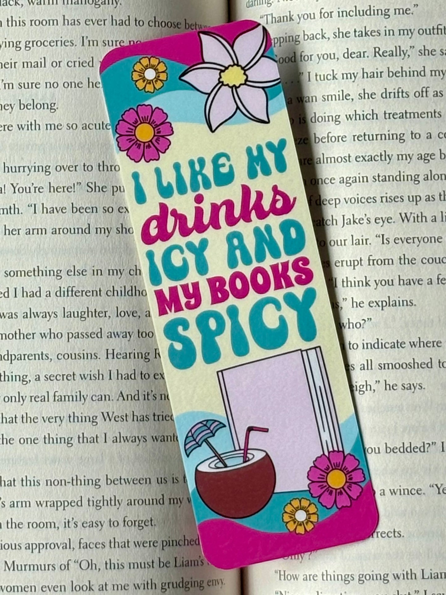 Summer Spicy Reads Bookmark Bundle - Beachy Retro Romance Vibes