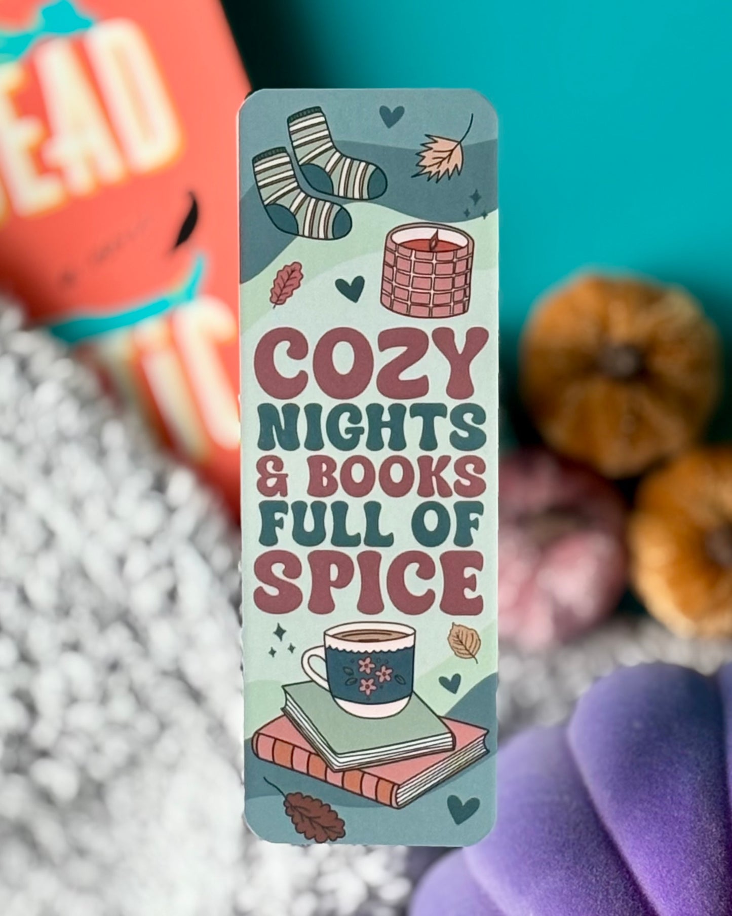 Spicy Fall Bookmark Set - Sweater Weather & Smutty Novels Vibes