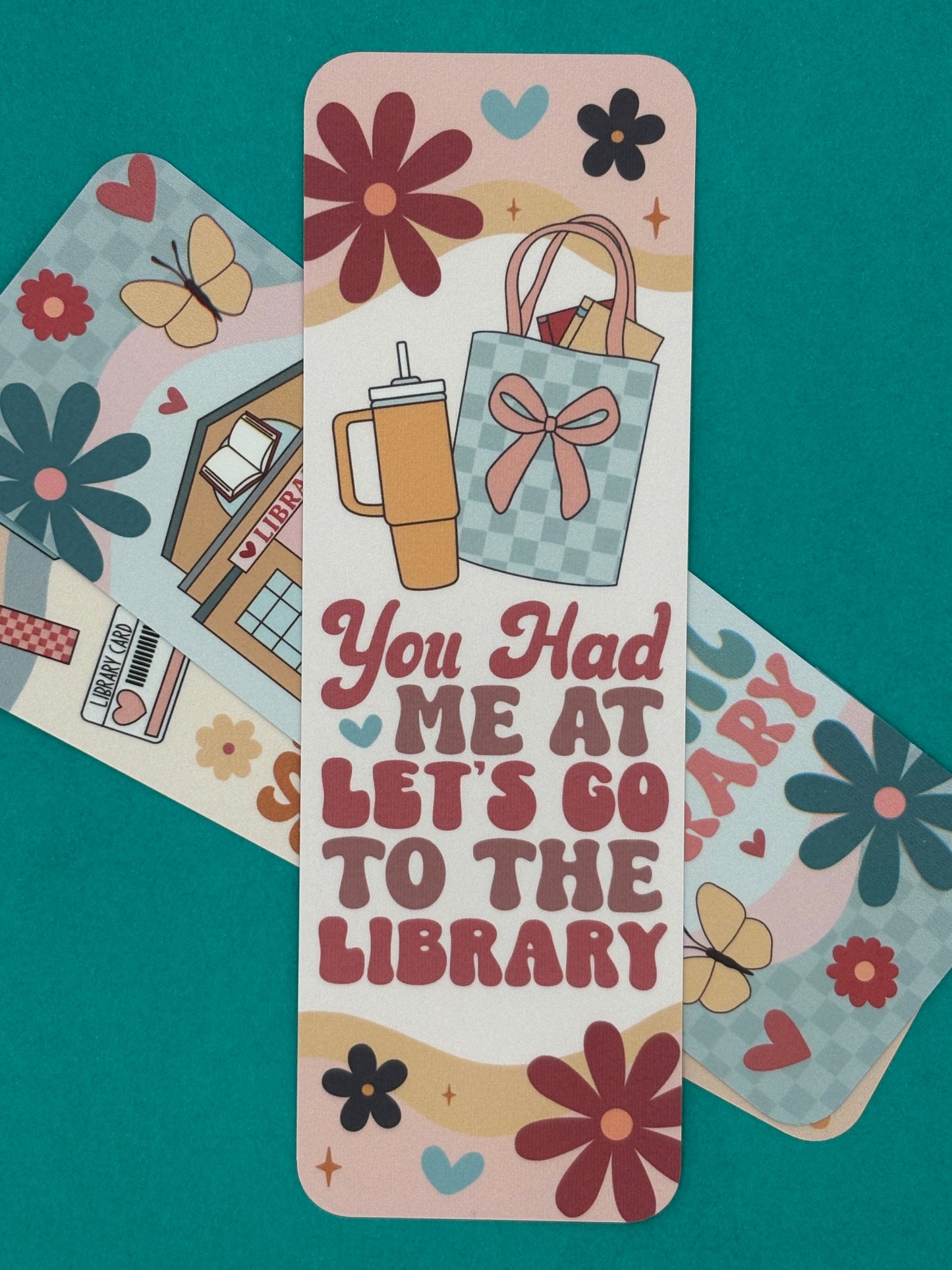Retro Aesthetic Bookmark Set - Library Bookmark Bundle