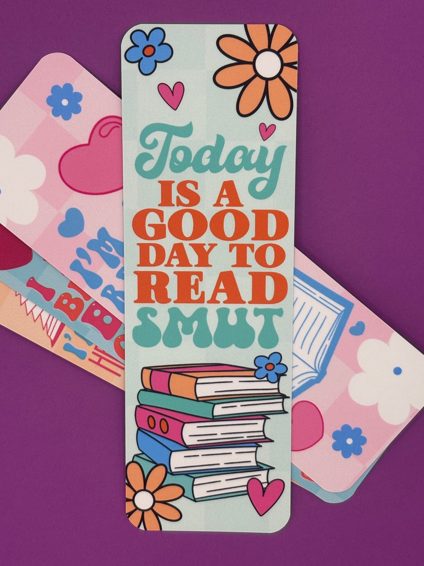 Spicy Romance Reader Bookmarks - Here For The Plot