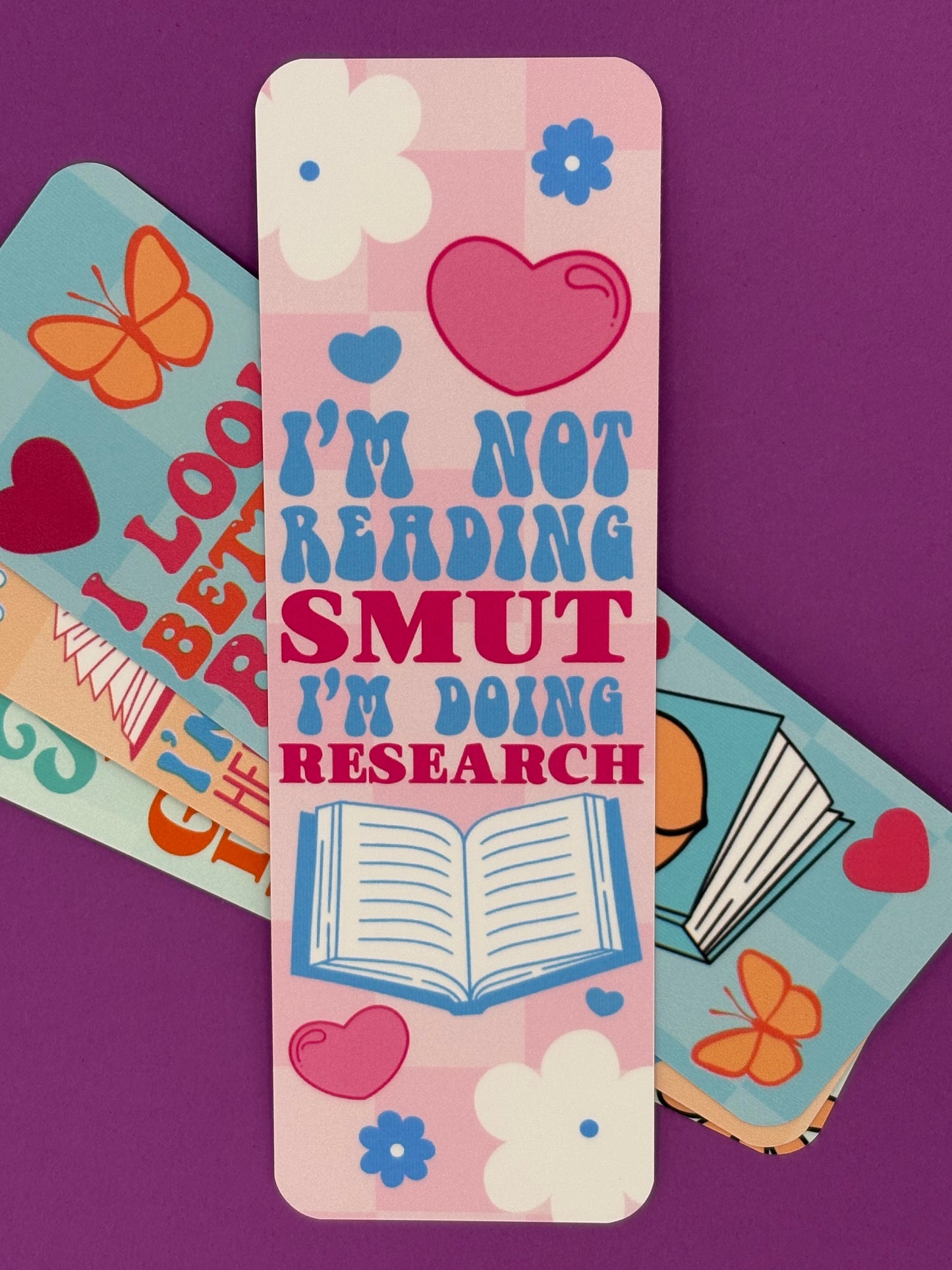 Spicy Romance Reader Bookmarks - Here For The Plot