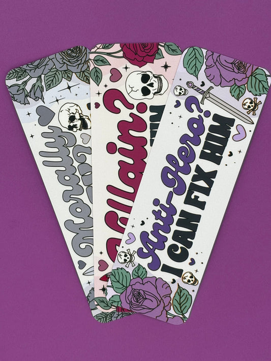 Morally Grey Bookmark Bundle