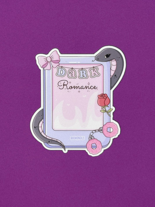 Dark Romance eReader Vinyl Sticker