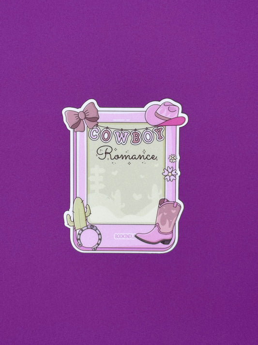 Cowboy Romance eReader Vinyl Sticker
