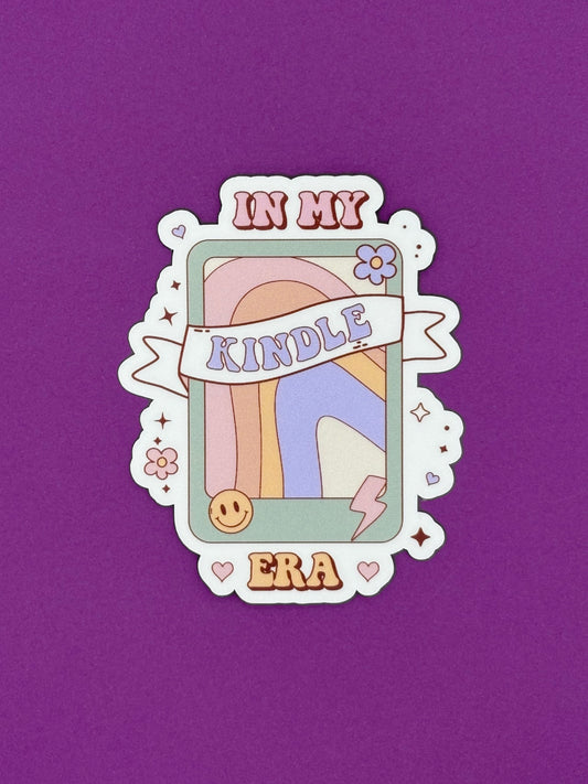 In My Kindle Era Vinyl Sticker