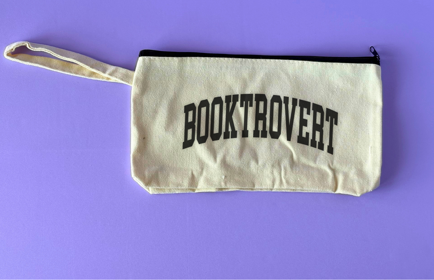 Bookish Annotation Pouch Bag - Booktrovert Pouch Purse
