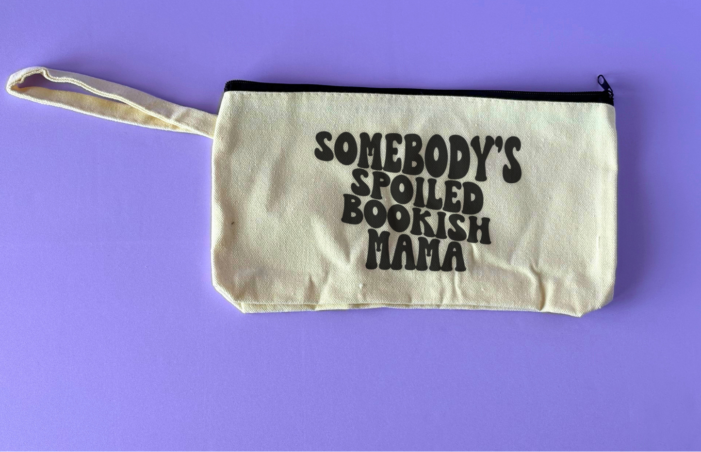 Bookish Annotation Pouch Bag - Somebody's Spoiled Bookish Mama